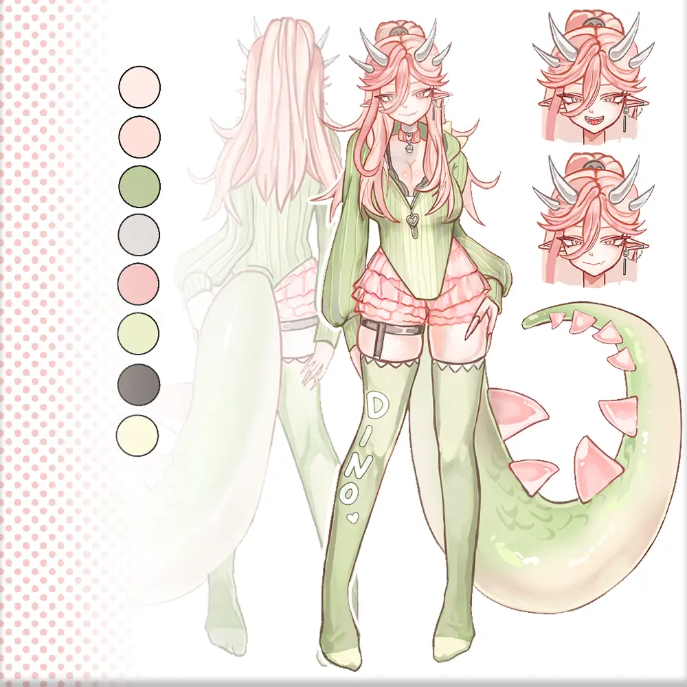 Character design by Kima