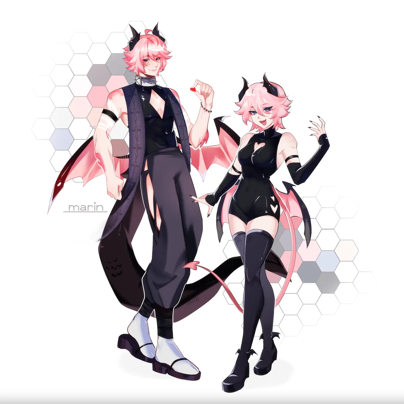 Character design by Marin